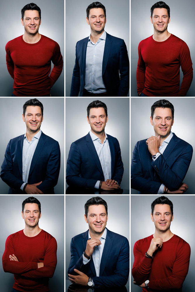 Robert posé dans un portrait d’entreprise reflétant sérieux et professionnalisme pour leur trombinoscope