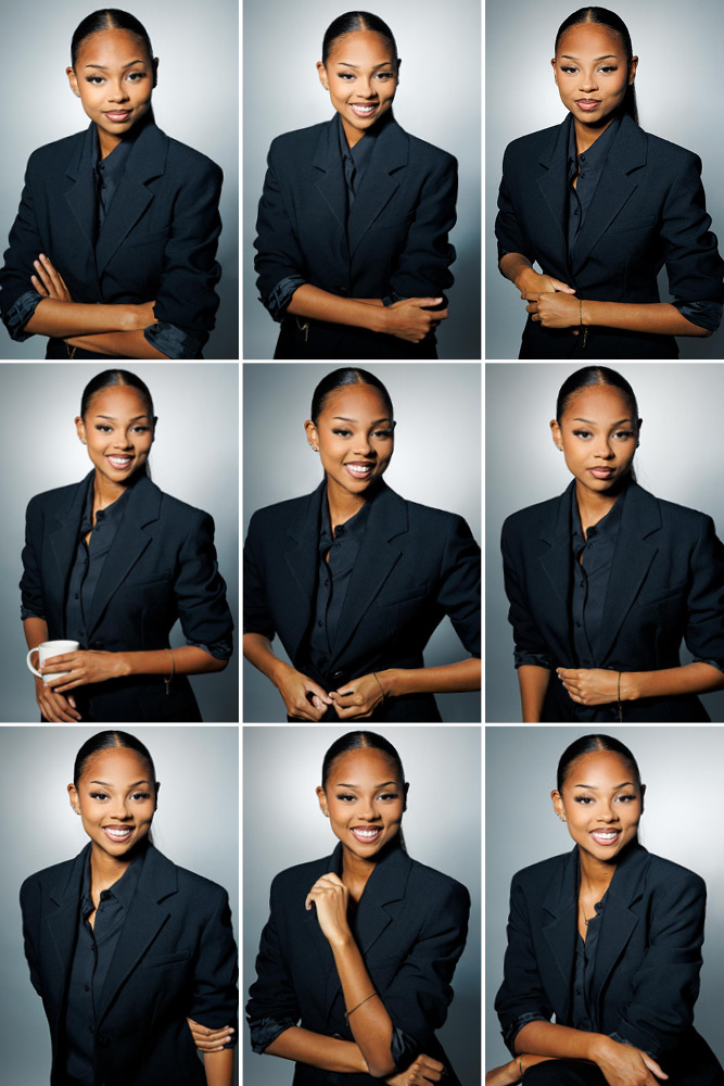 Portrait vertical de Carla en lumière naturelle, idéal pour renforcer présence LinkedIn