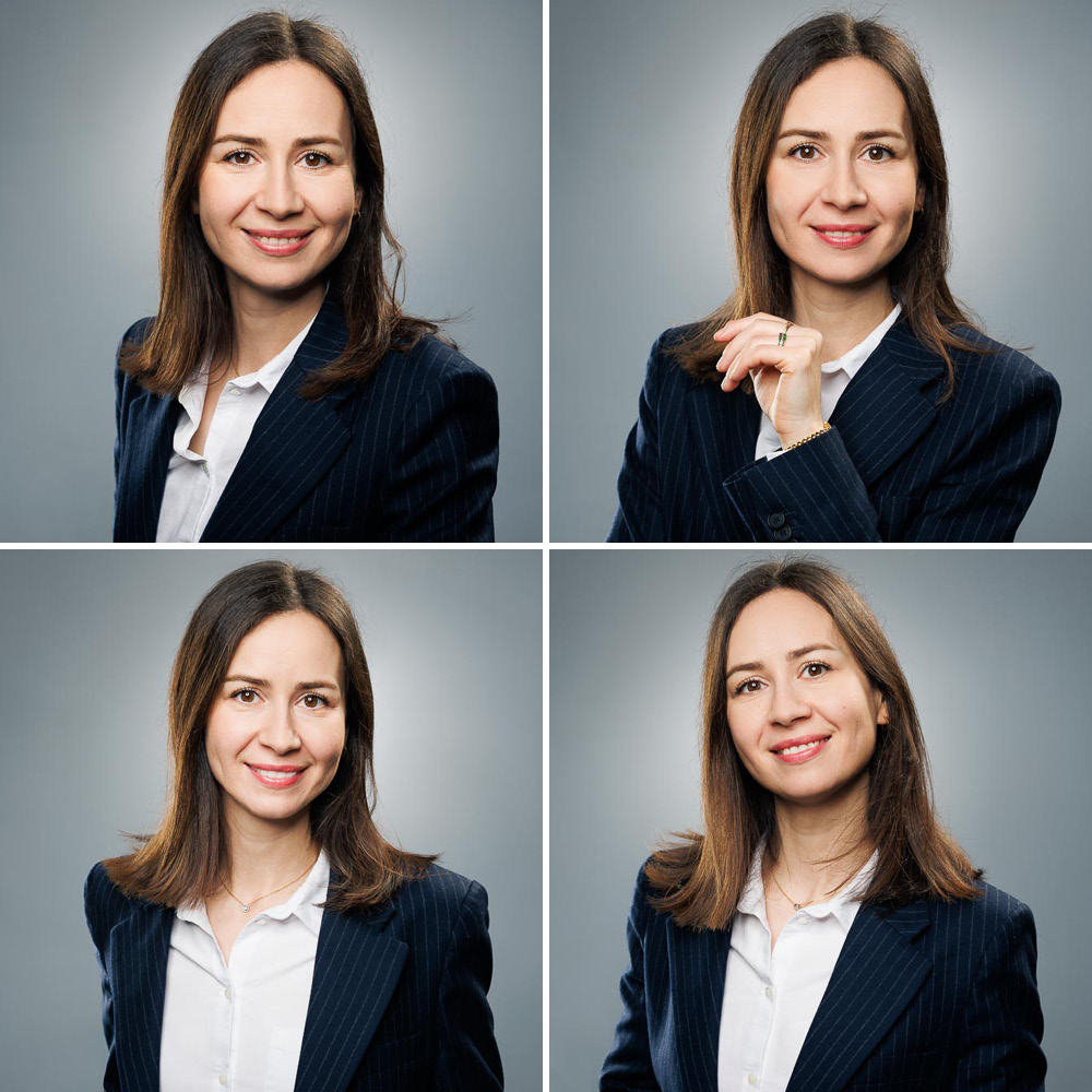 Portrait professionnel en studio pour CV à Paris