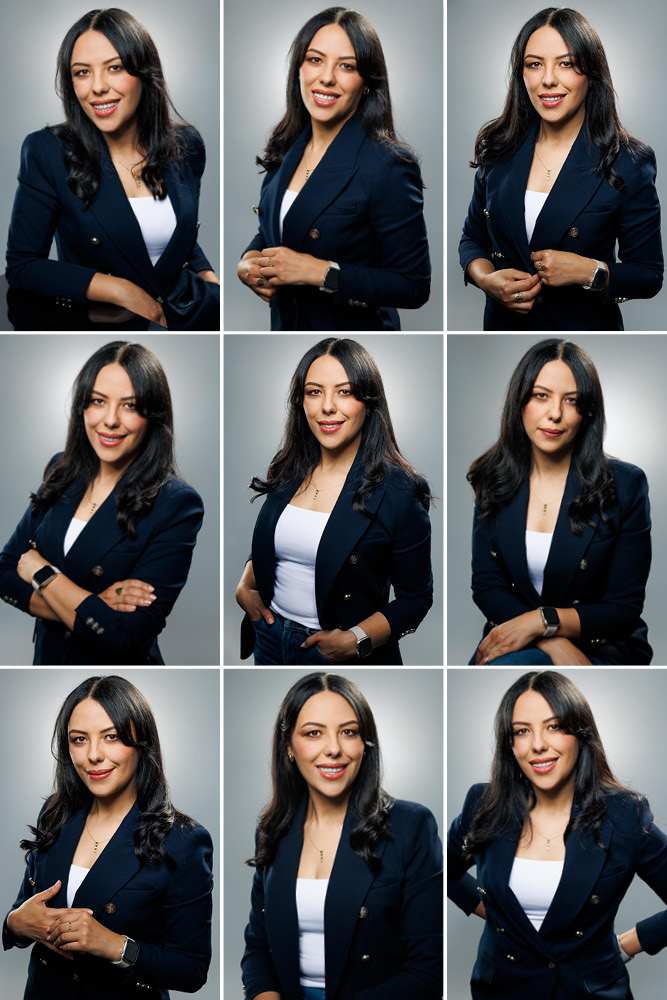 Portrait vertical d'Améni, idéal pour un CV ou profil LinkedIn, avec lumière naturelle