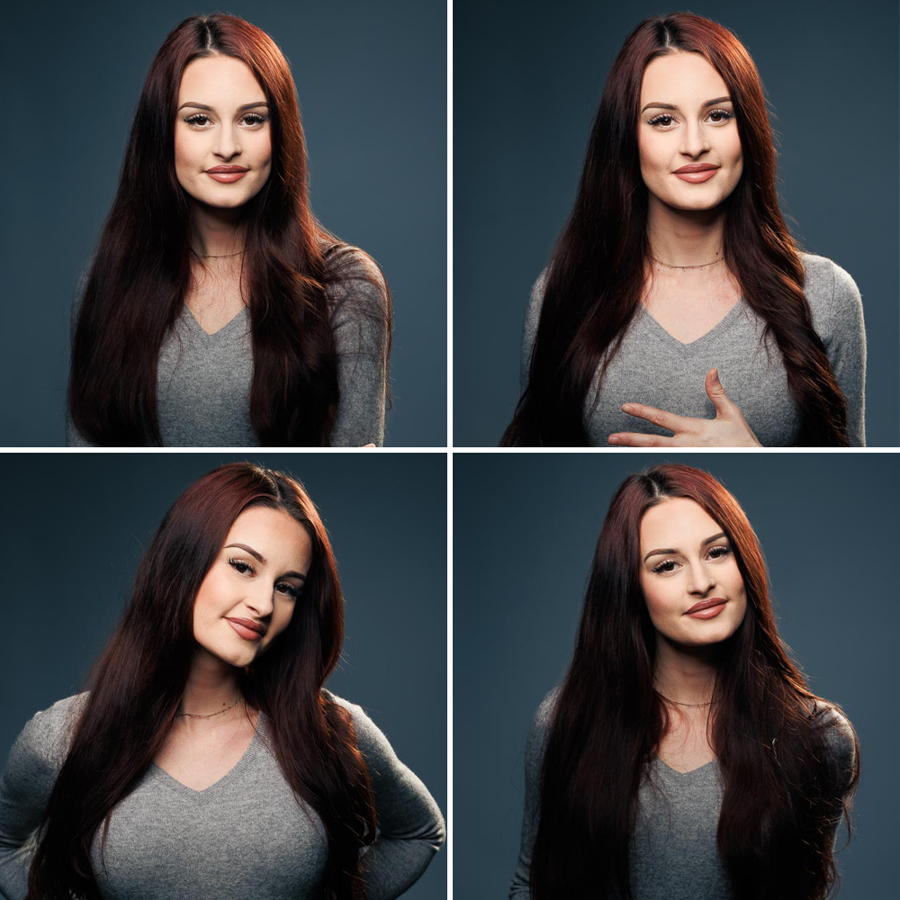 Portrait professionnel en studio pour photo LinkedIn