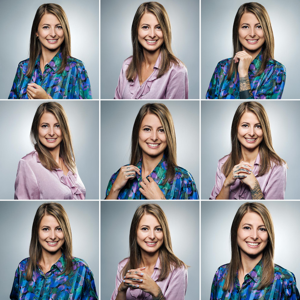 Portraits professionnels en studio pour médecin sur Doctolib